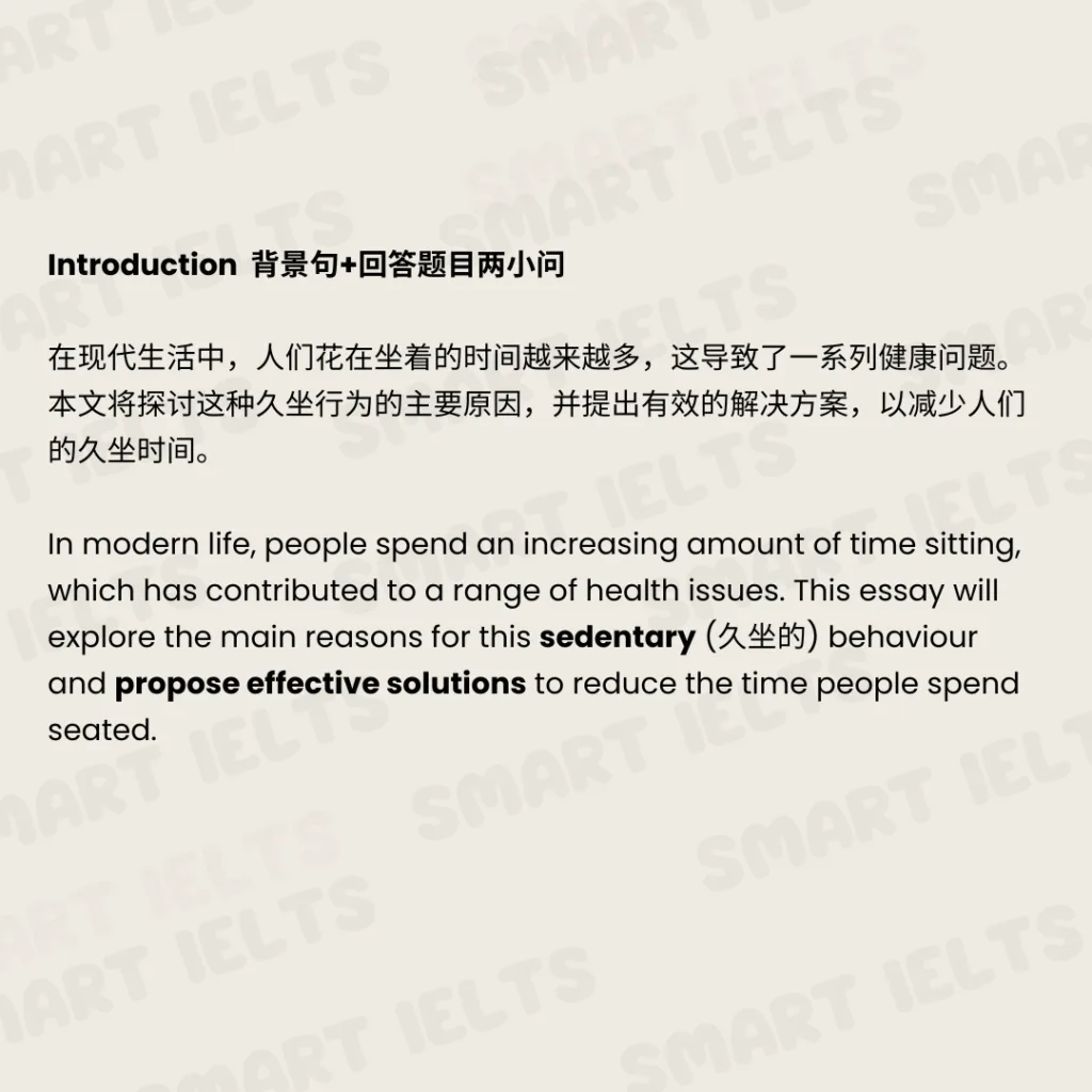 雅思写作8.16最新真题完整高分大作文范文 Sitting Problem 0816 3 1024x1024